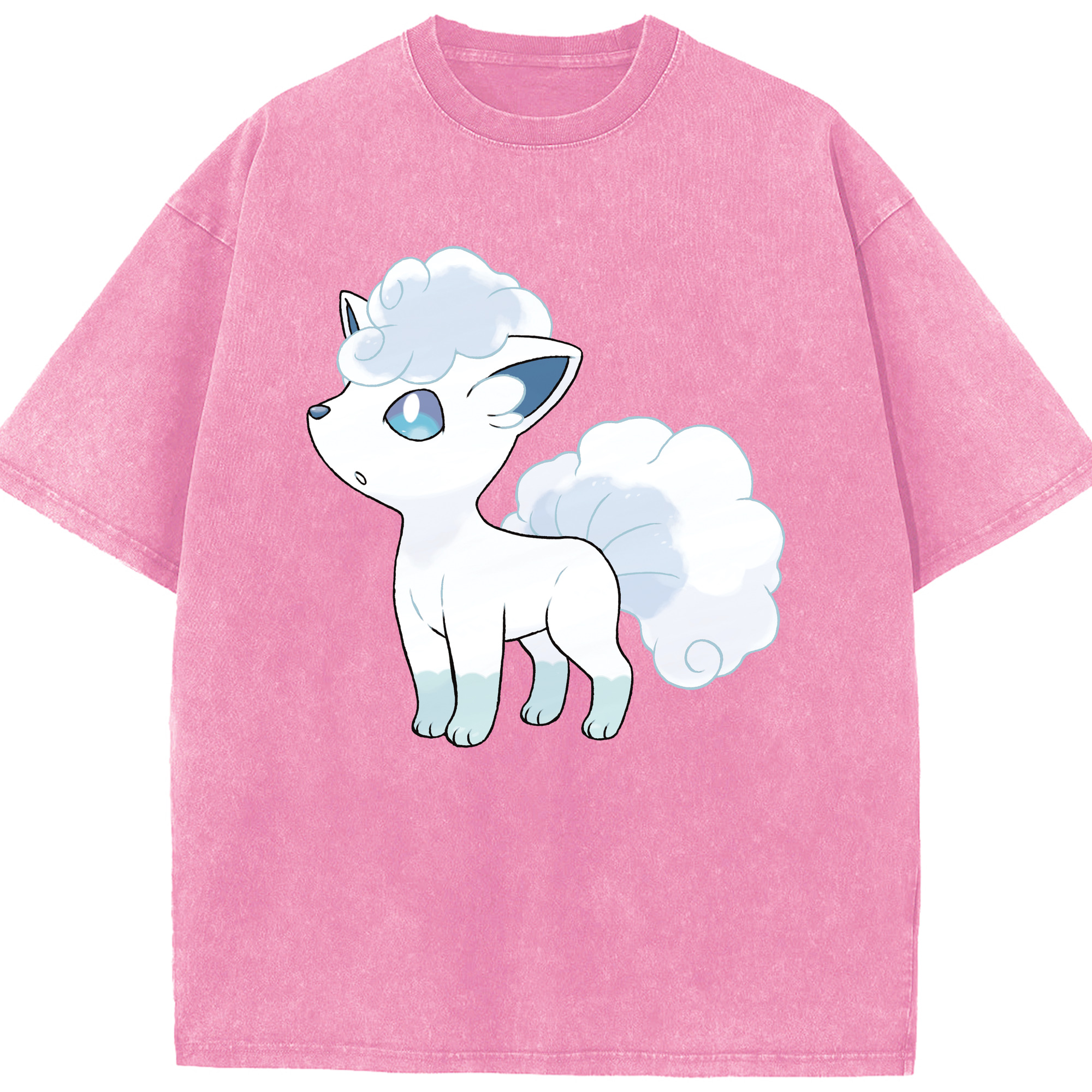 （画像用） ポケットモンスター Pokémon 綿100% ヴィンテージ風 半袖Tシャツ（フロントプリント）
